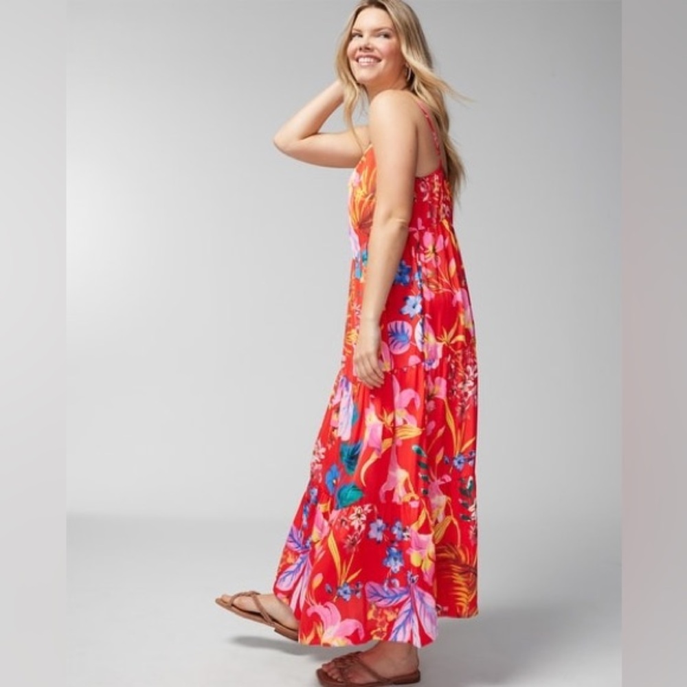SOMA TIERD MAXI DRESS
